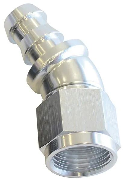 510 Series Full Flow Tight Radius Push Lock 30° Hose End -10AN AF517-10S