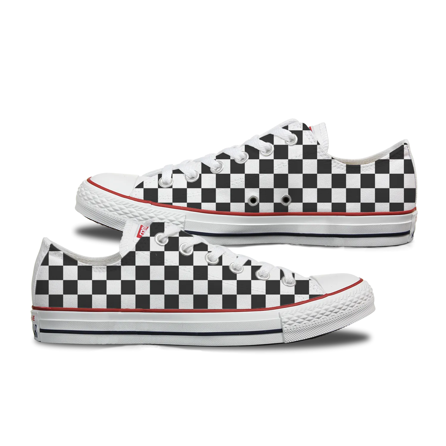 Adult Checkered Converse