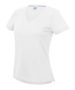 Arctic White* - Women’s v-neck cool T