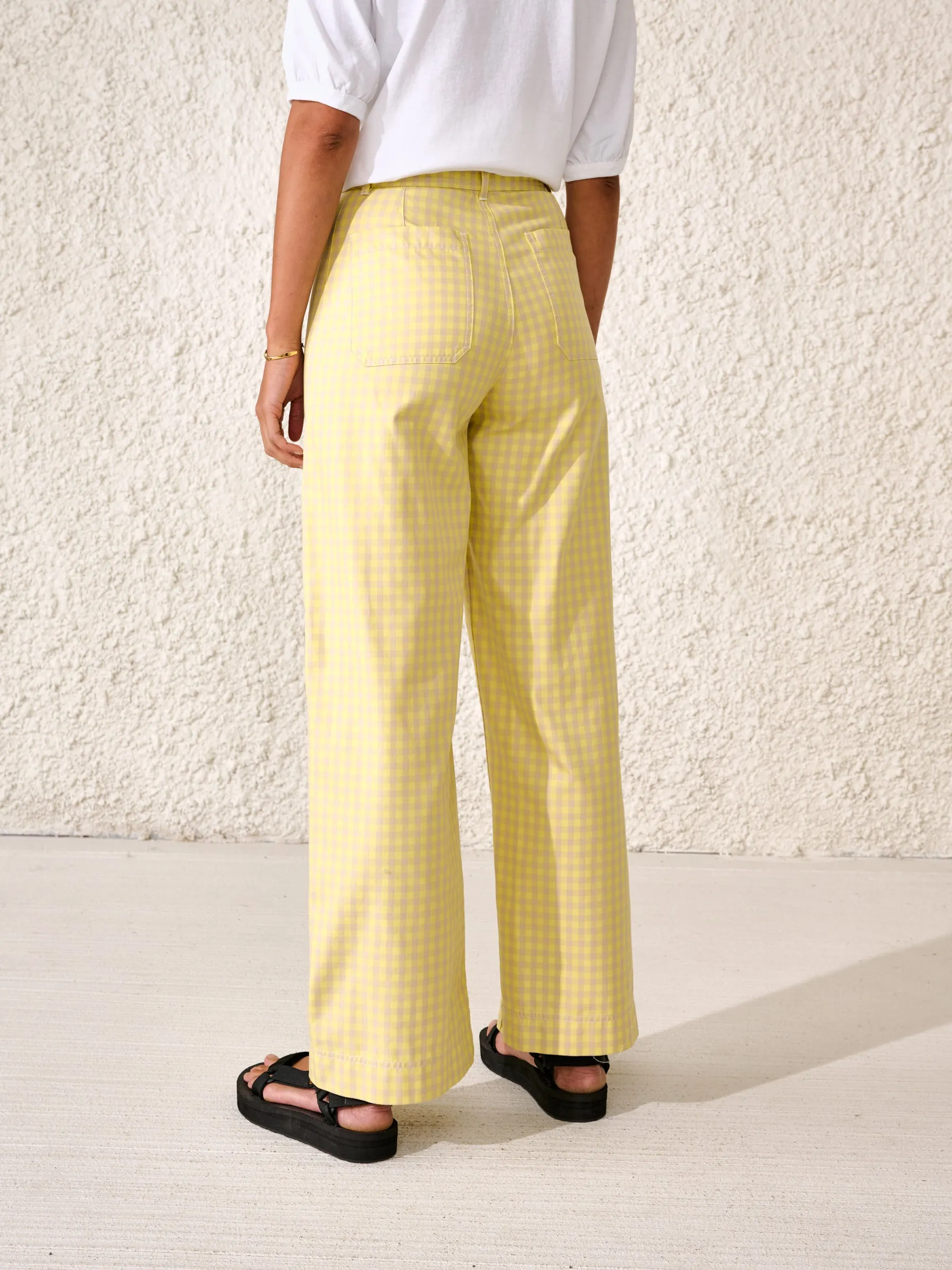 Bellerose - Lottie Pants: Yellow Check