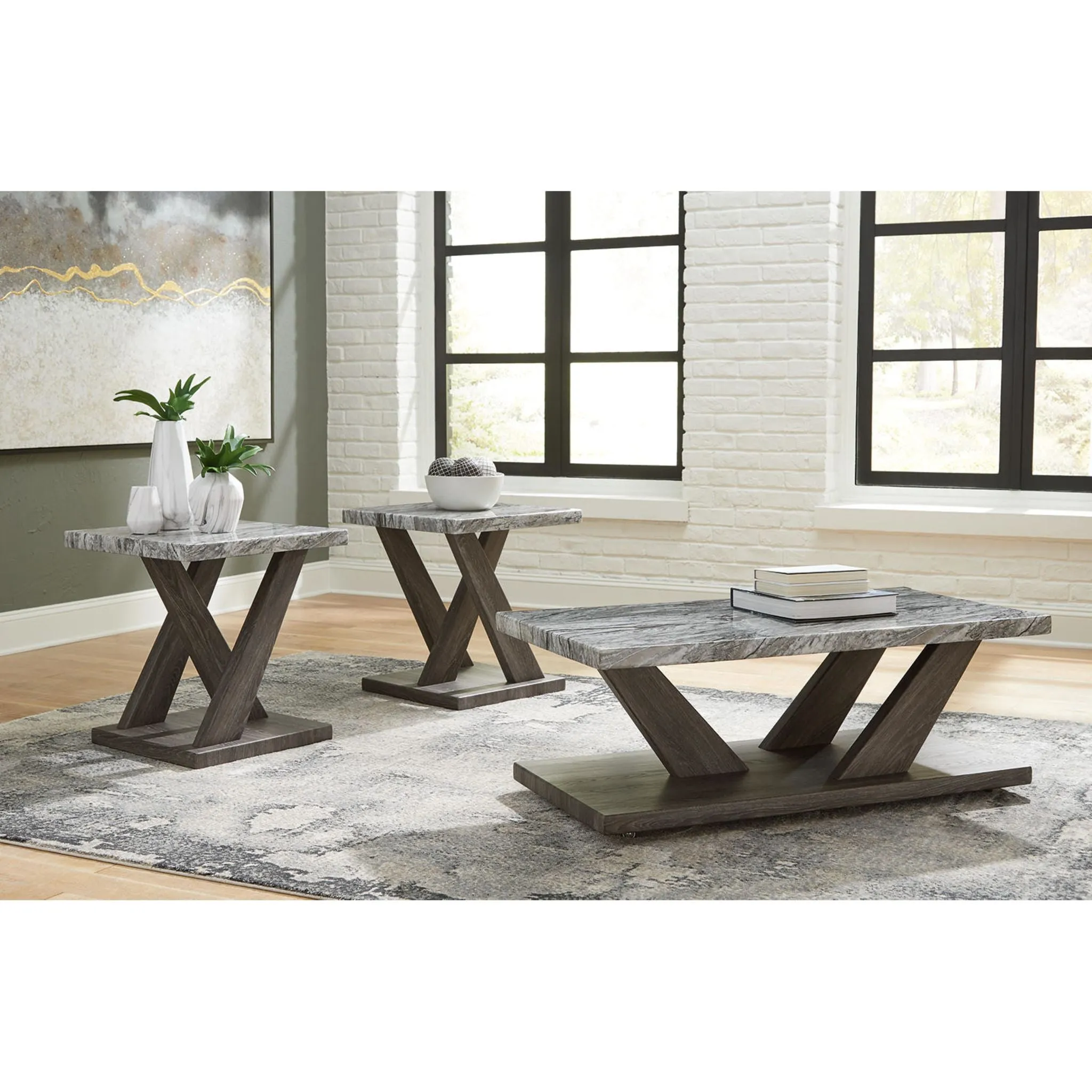 Bensonale Occasional Table Set (set of 3)