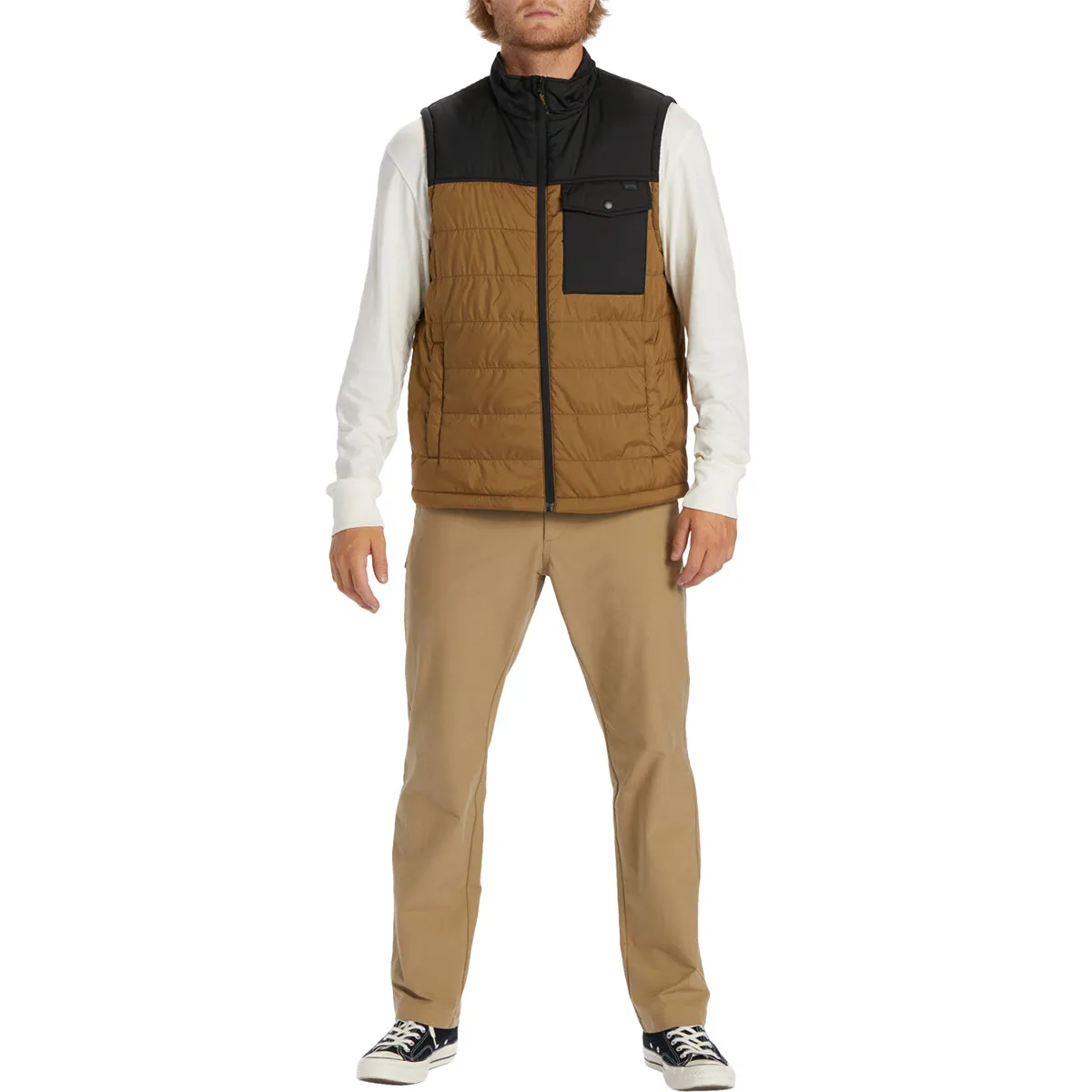 Billabong Prism Quilted Zip Vest