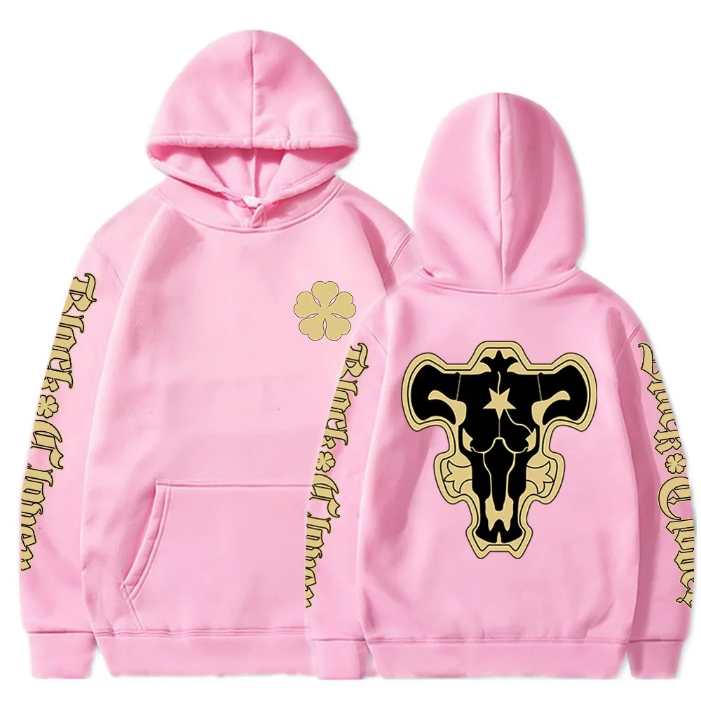 Black Bulls Hoodie Black Clover (Colors Available)