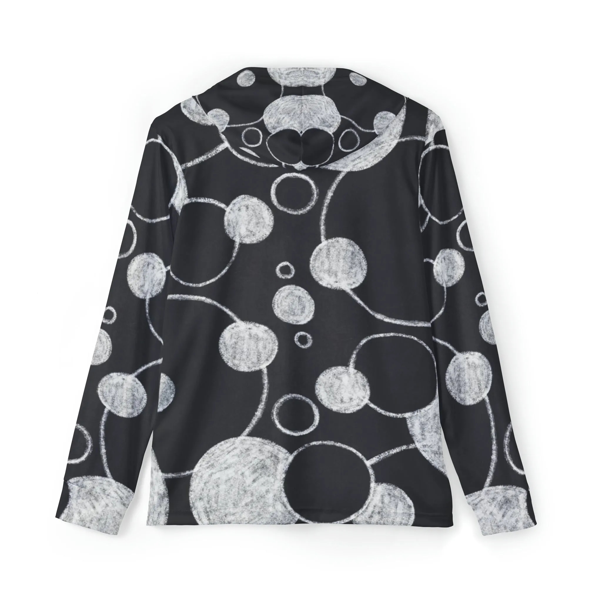 Black Dots - Men's Sports Warmup Hoodie