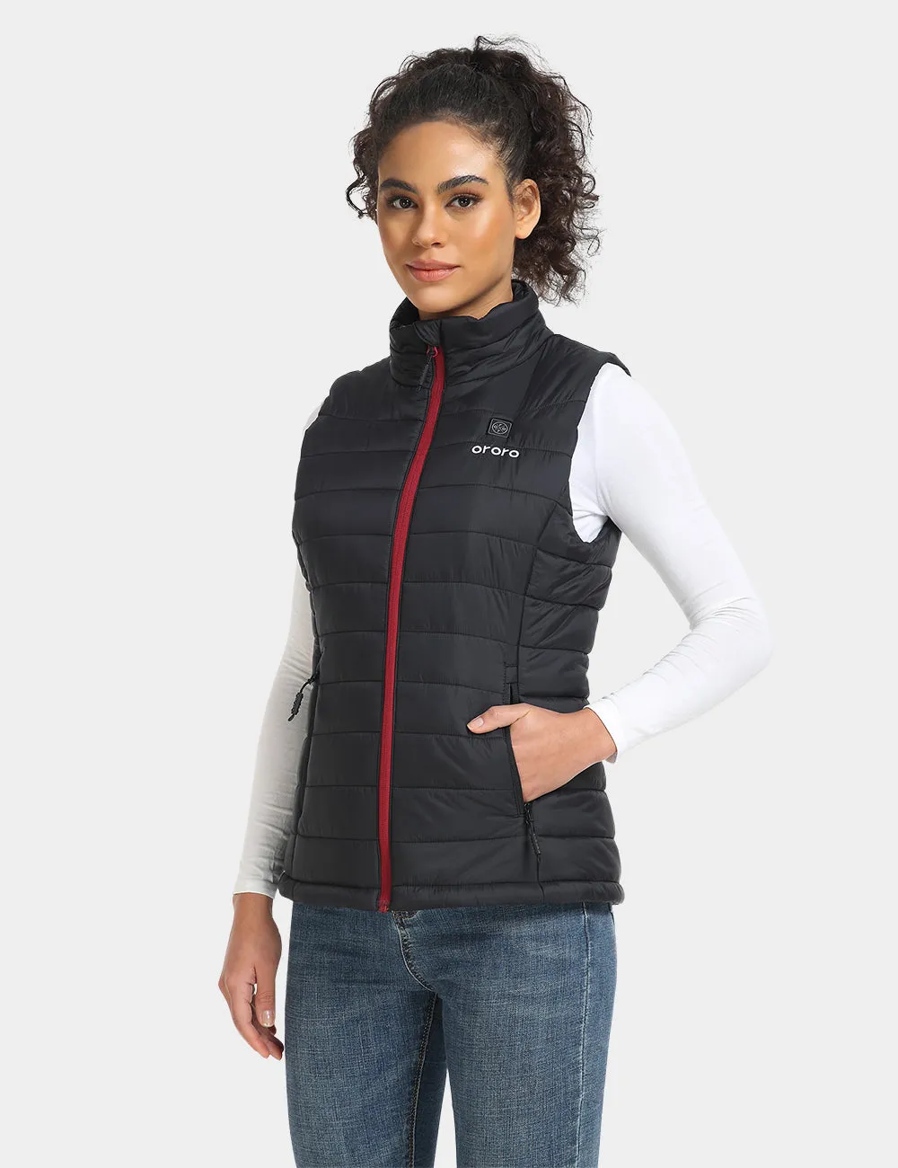 Bundle Deal - Women's Classic Heated Vest (Black) & Extra Mini 5K Battery