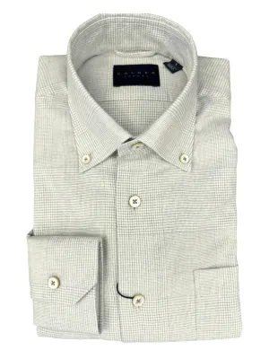 Calder Shirt Melange Soft Glen Plaid Sky Blue