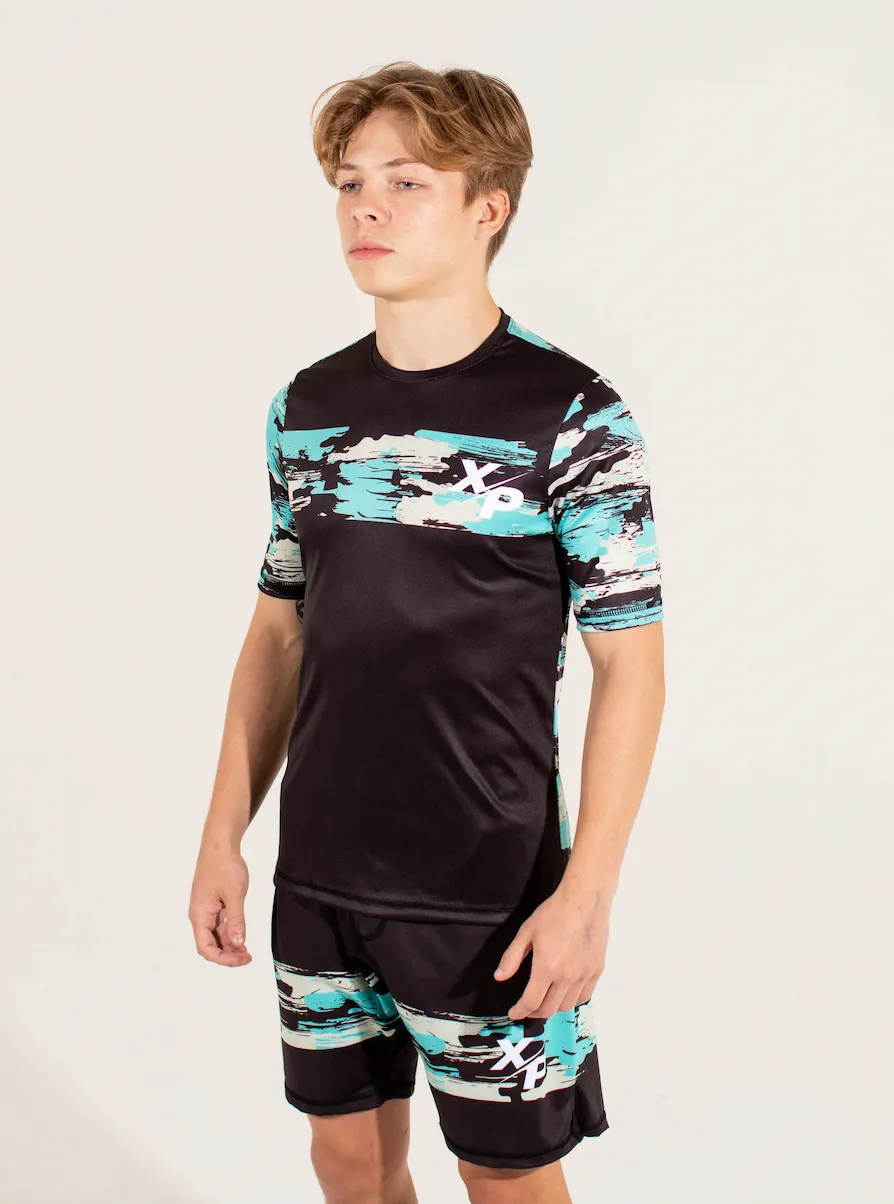 Camo Stripe Short Sleeve Fully Sublimated Dry Fit