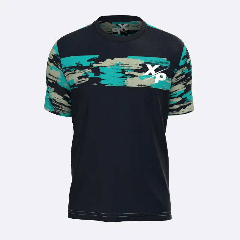 Camo Stripe Short Sleeve Fully Sublimated Dry Fit