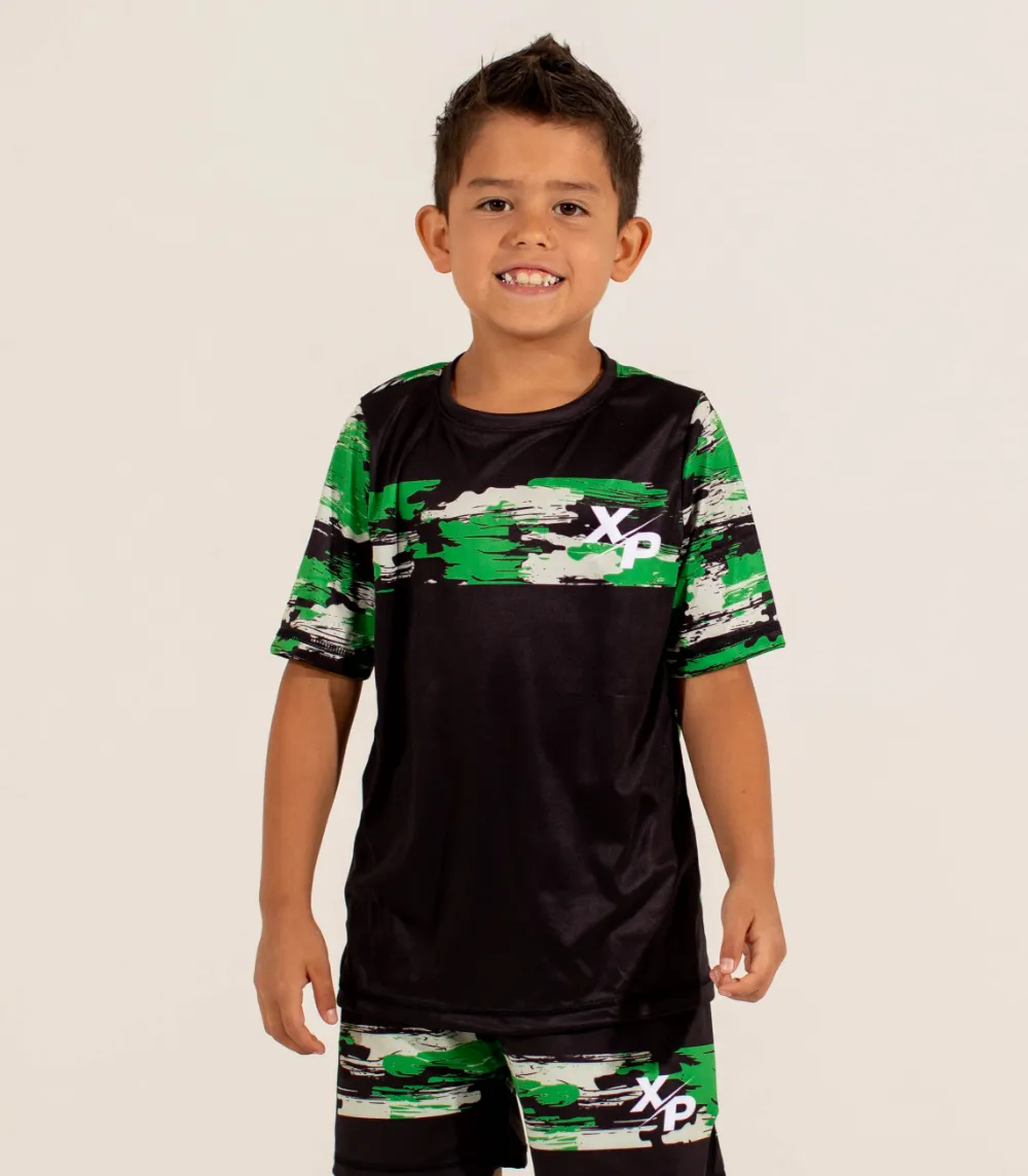 Camo Stripe Short Sleeve Fully Sublimated Dry Fit