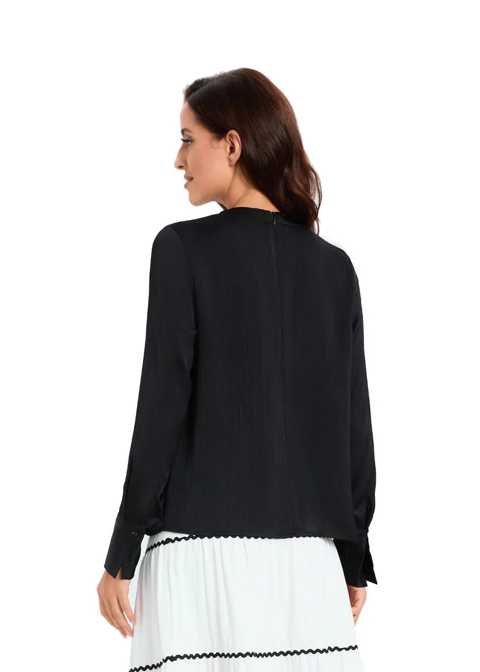 Chic Sophistication Black Top