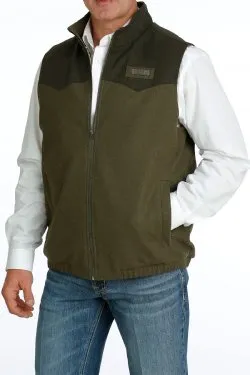 Cinch Men's Conceal Carry Blanket Lined Wooly Vest