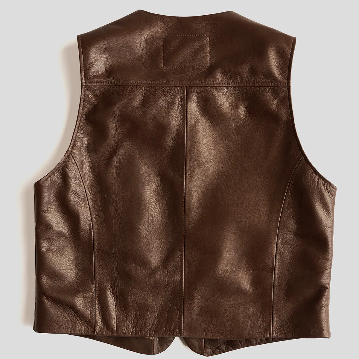 Classic Lapel Vest| Brown