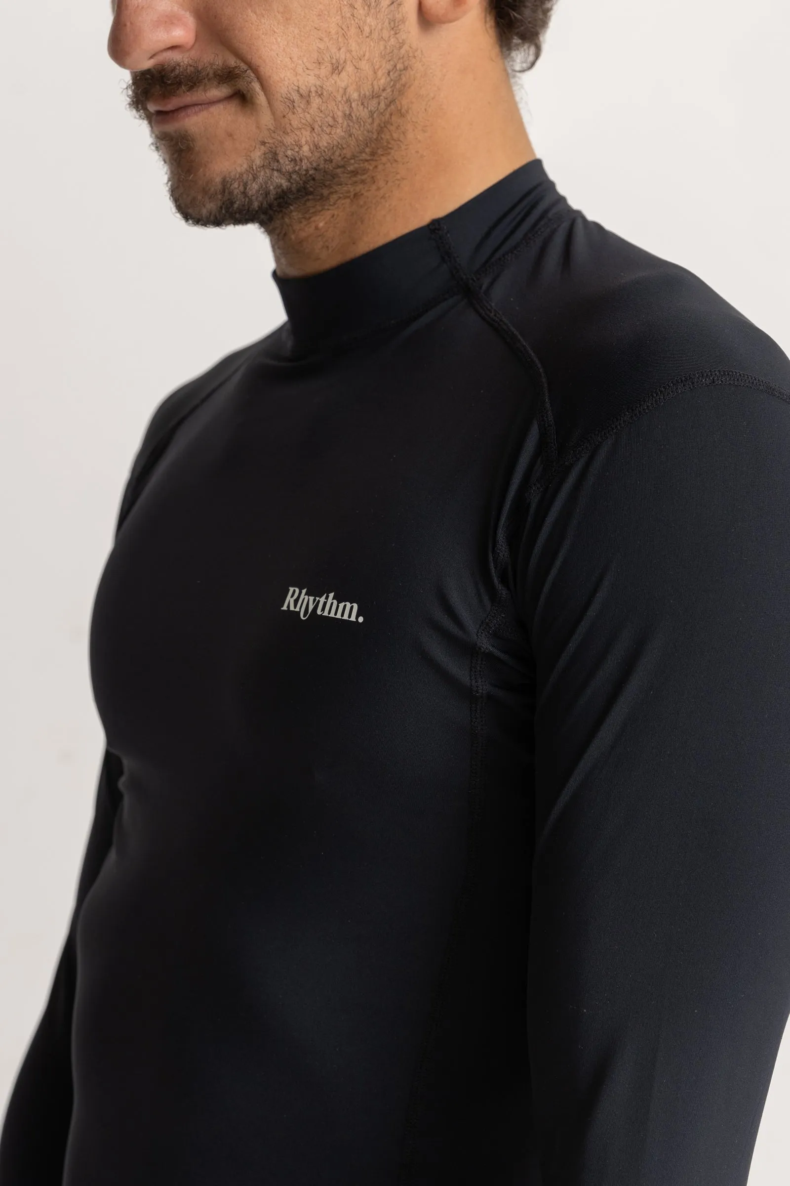 Classic Long Sleeve Rash Shirt Black