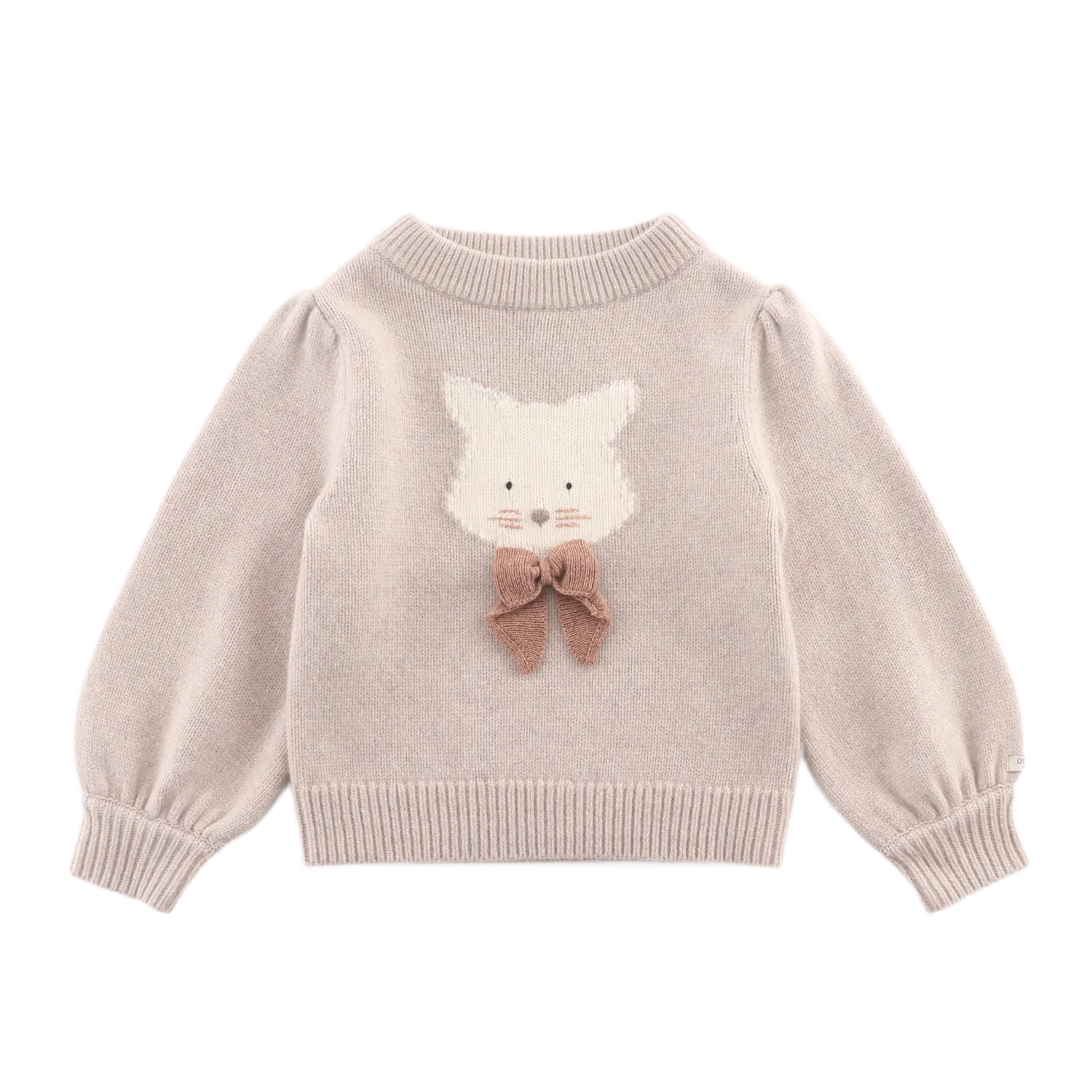 Denna Merino Wool Sweater | Cat | Ash Rose