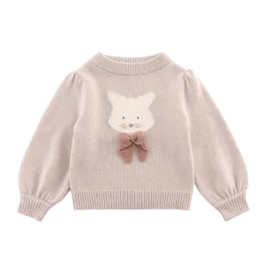 Denna Merino Wool Sweater | Cat | Ash Rose