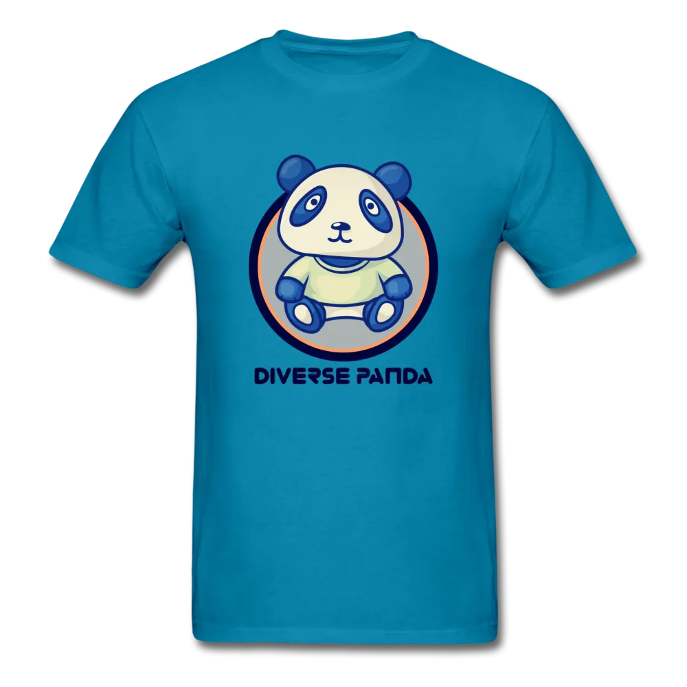 Diverse Panda Soft Lens Themed Men's T-Shirt