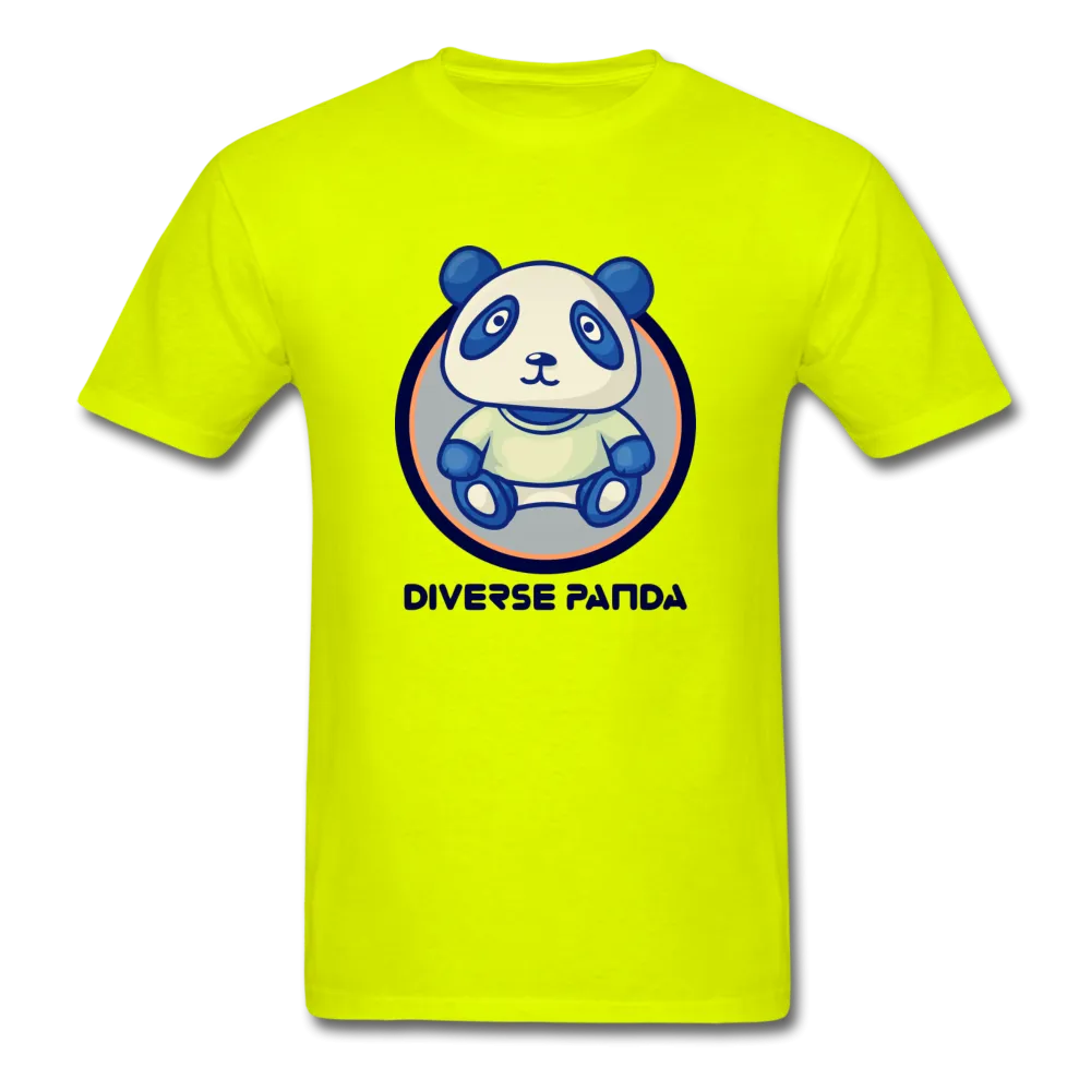 Diverse Panda Soft Lens Themed Men's T-Shirt