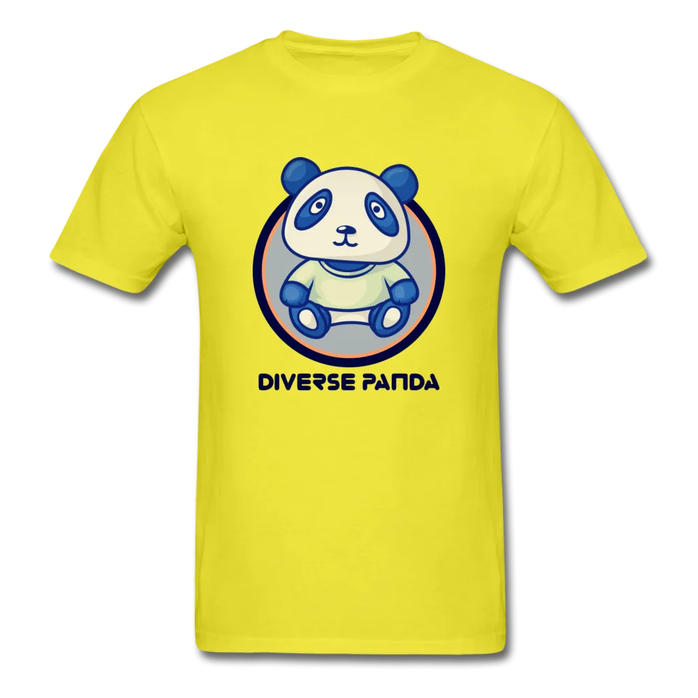 Diverse Panda Soft Lens Themed Men's T-Shirt