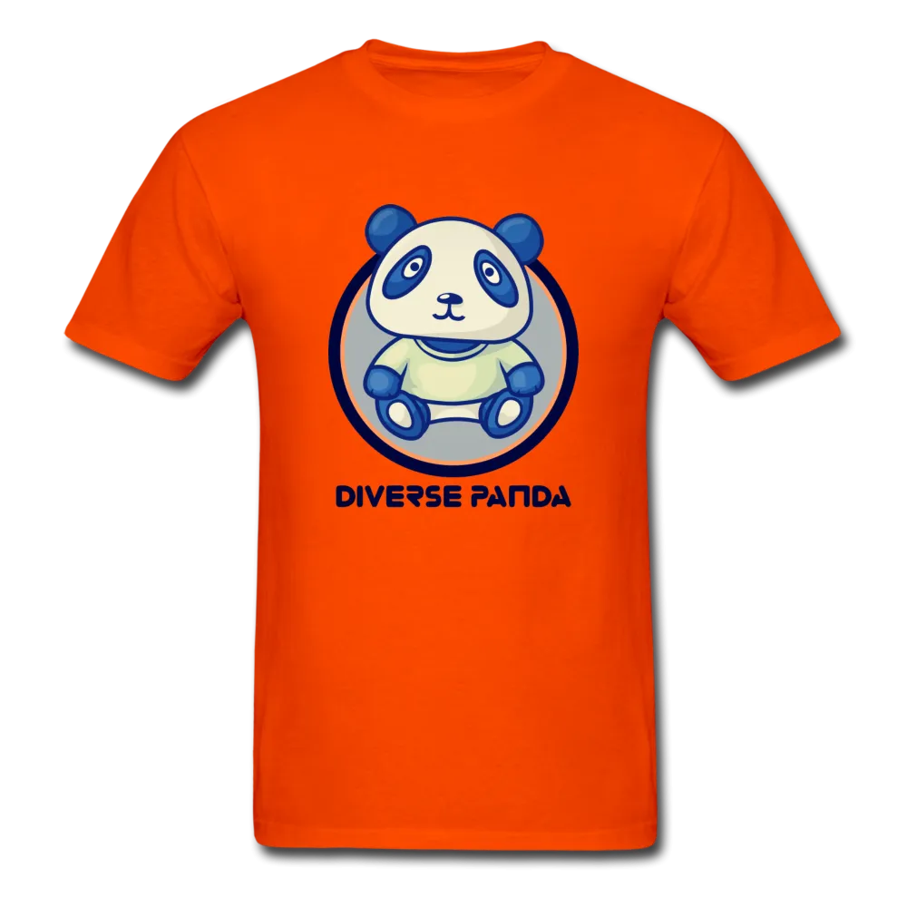 Diverse Panda Soft Lens Themed Men's T-Shirt