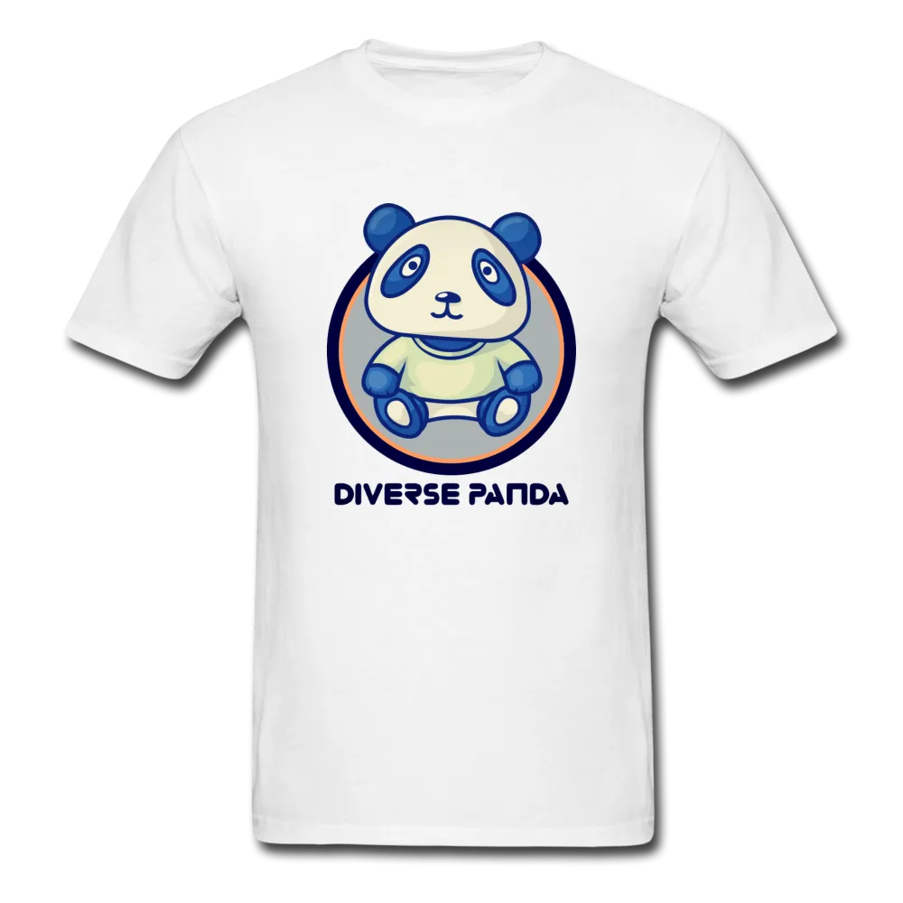 Diverse Panda Soft Lens Themed Men's T-Shirt