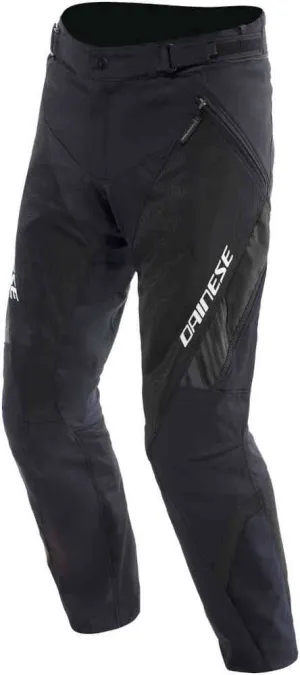 Drake 2 Air Absoluteshell Dainese Motorcycle Textile Pants, Black and White