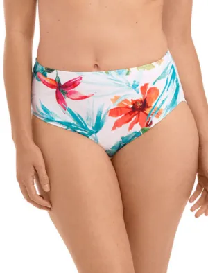 Fantasie Kiawah Island High Waist Bikini Brief, Aquamarine