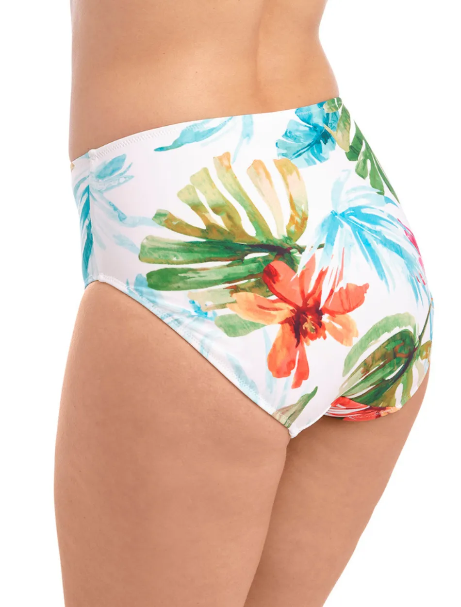 Fantasie Kiawah Island High Waist Bikini Brief, Aquamarine