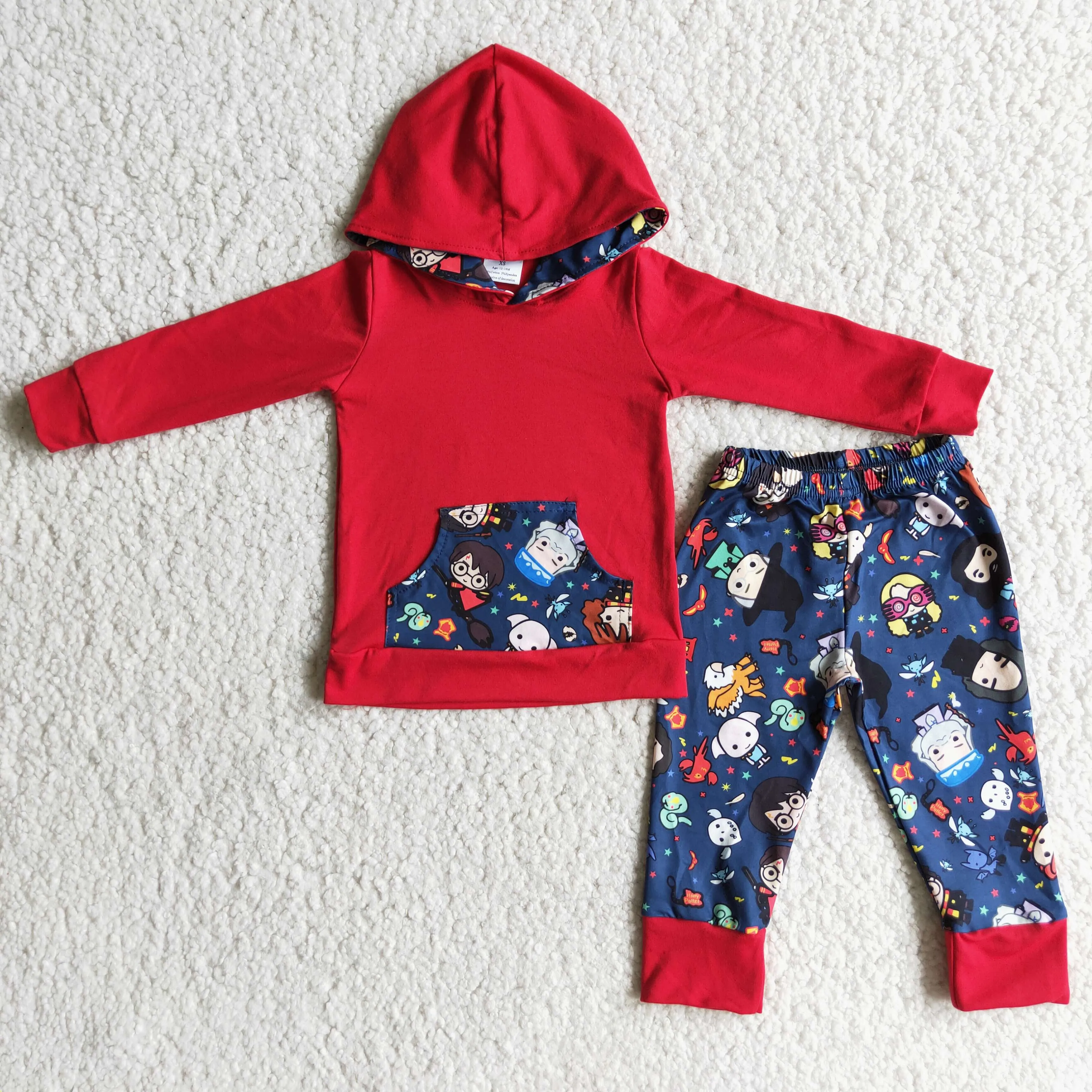 Fashion Boys Clothes Hoodies Sets 6 A20-20