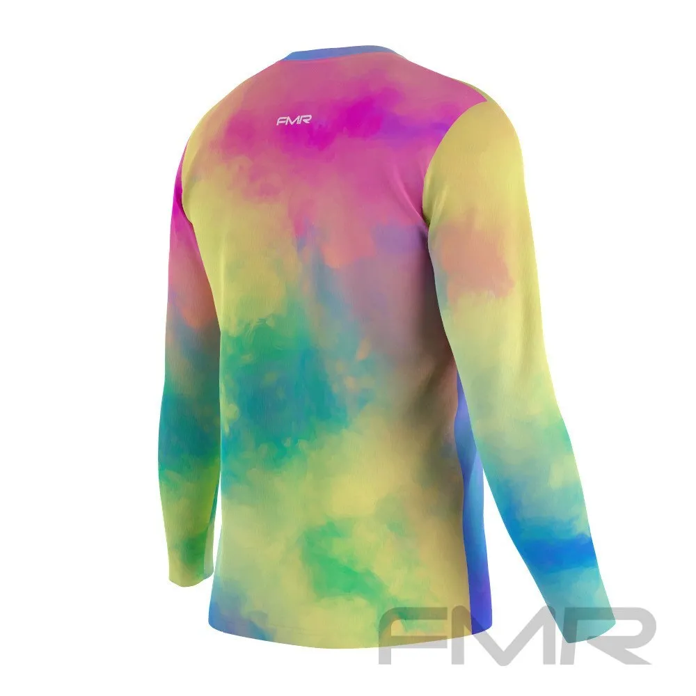 FMR Men's Colored Long Sleeve Running Shirt