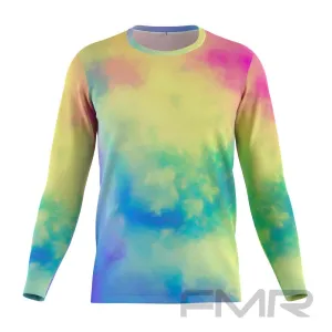 FMR Men's Colored Long Sleeve Running Shirt