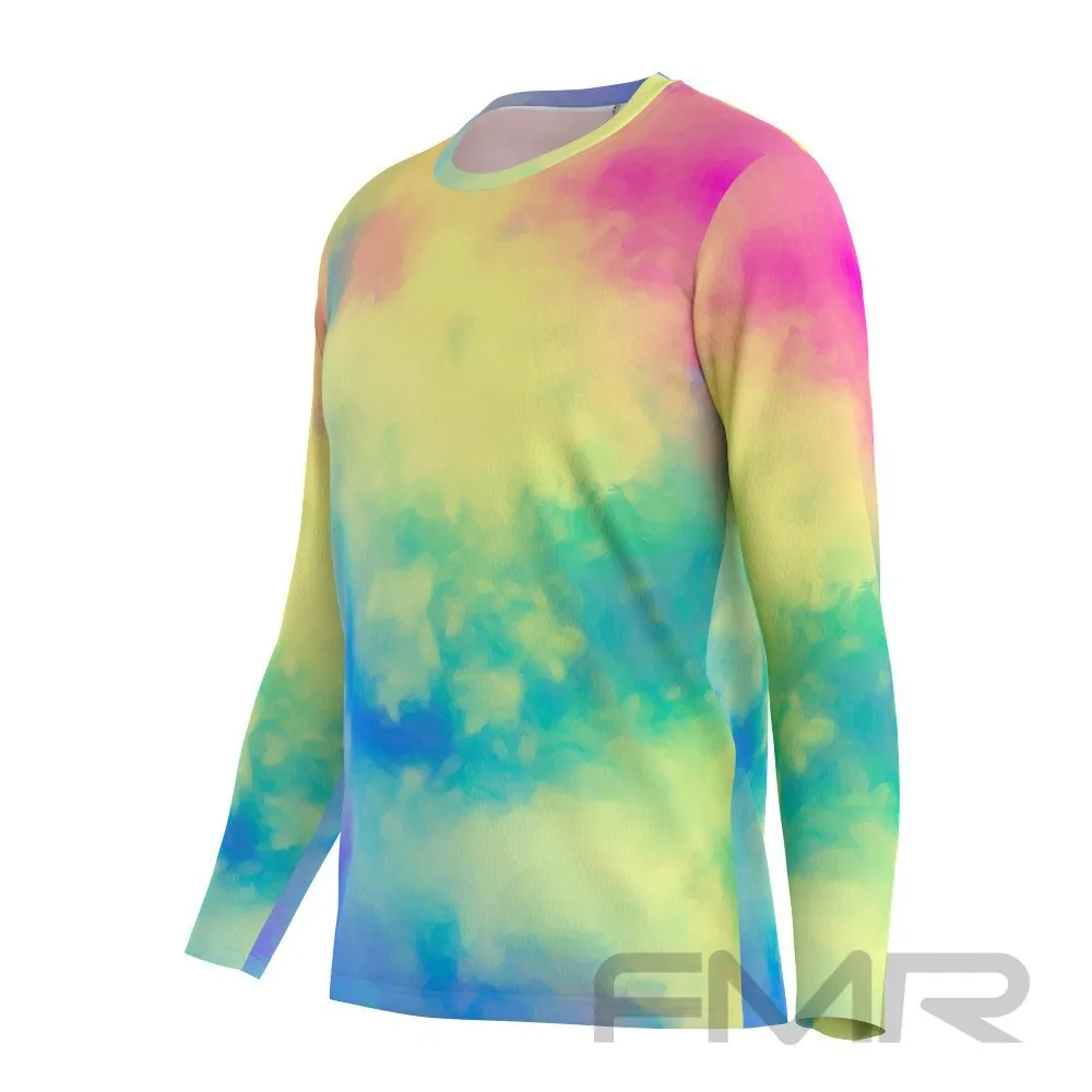 FMR Men's Colored Long Sleeve Running Shirt