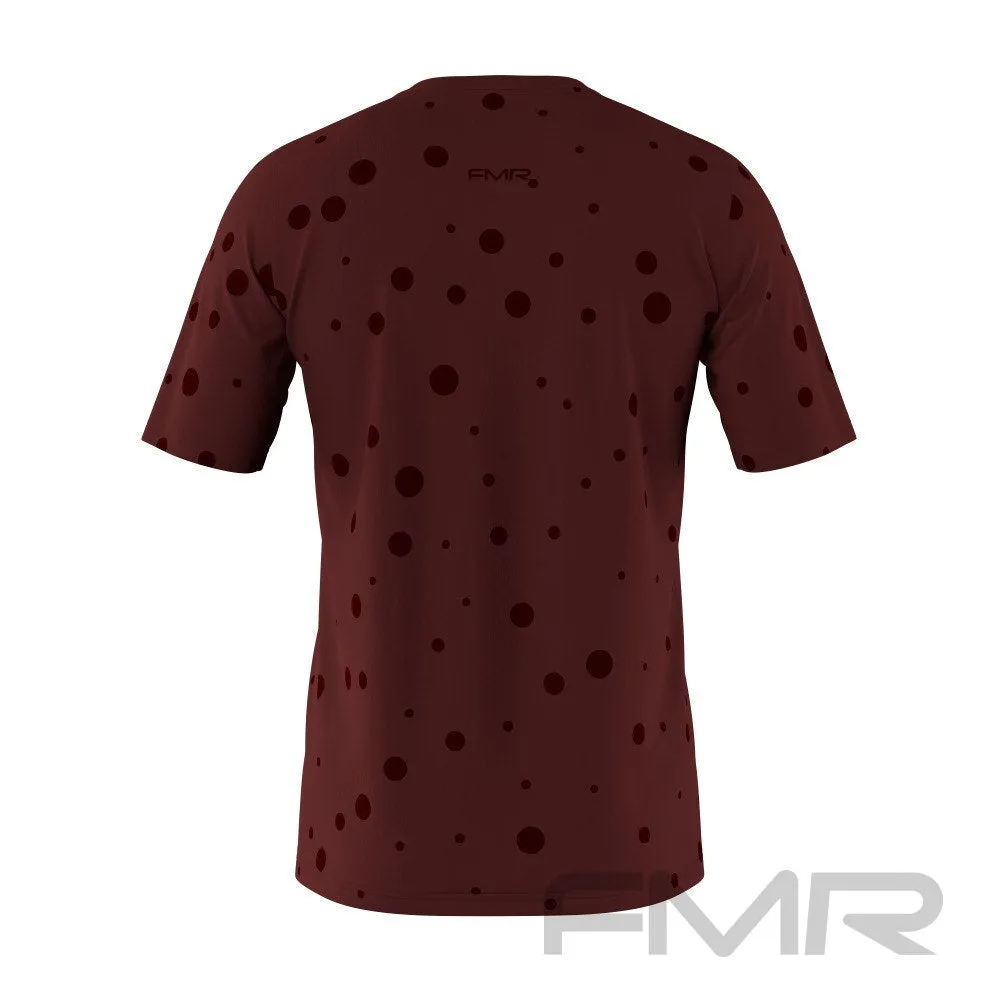 FMR Men's Polka Dot Short Sleeve Shirt