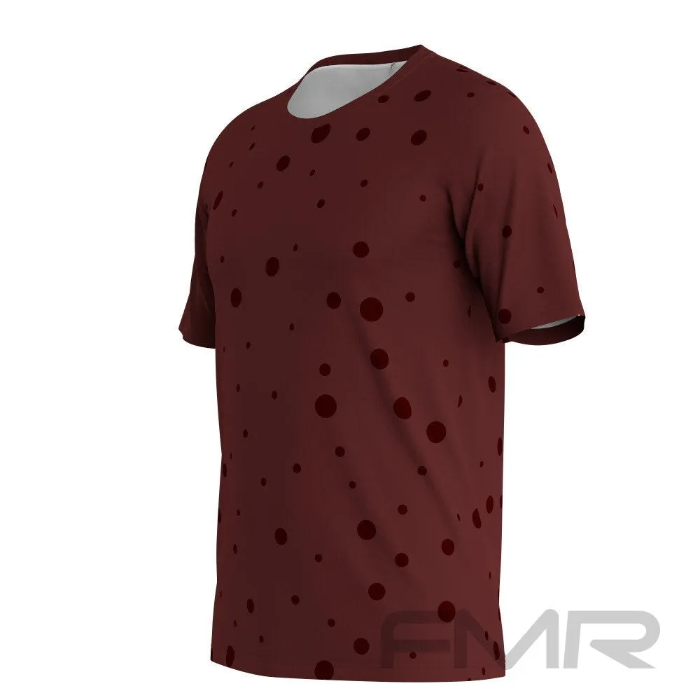 FMR Men's Polka Dot Short Sleeve Shirt