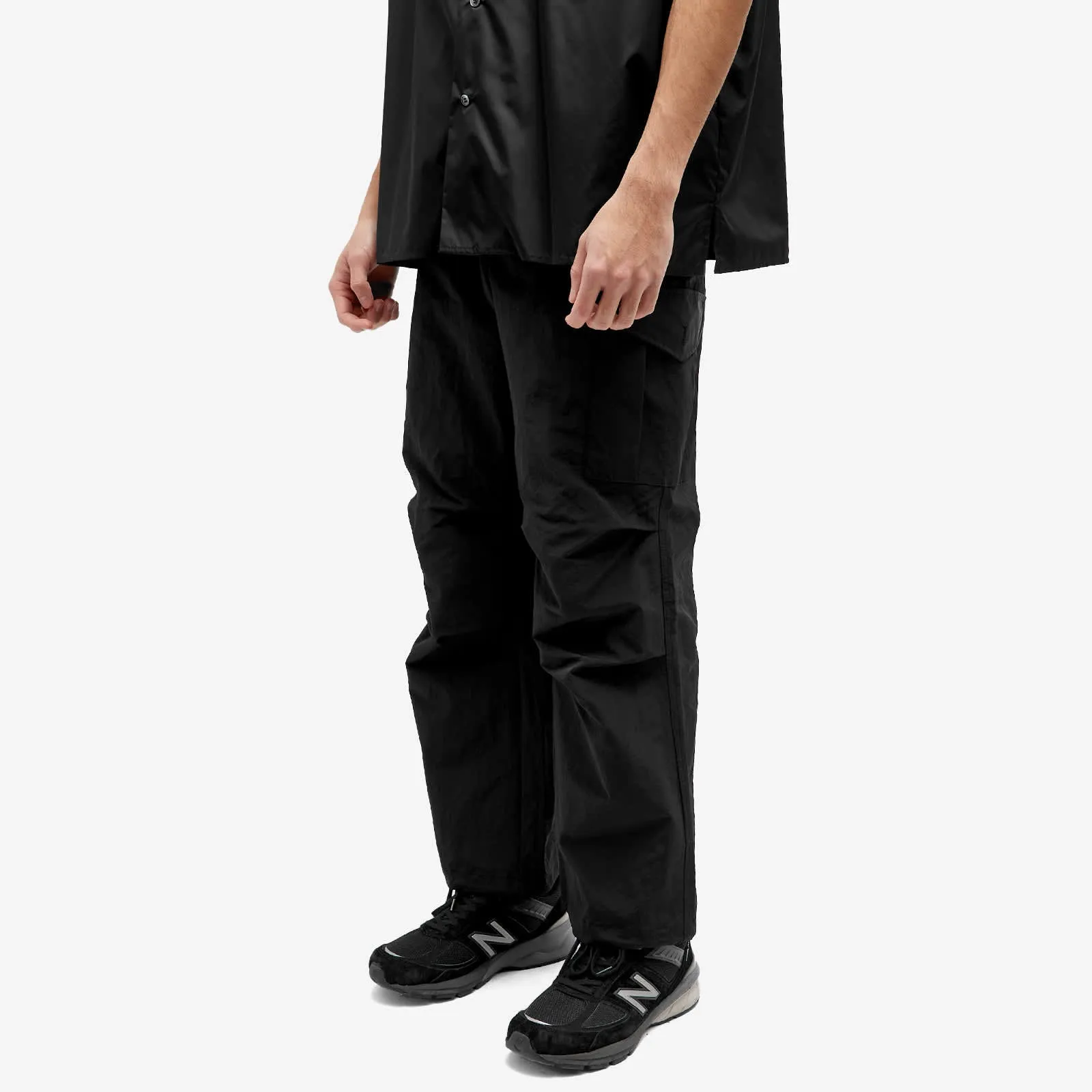 Frizmworks Parachute Cargo Pants, Black