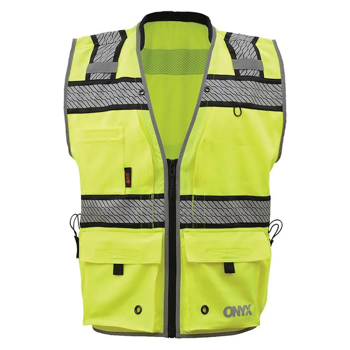 GSS Safety ANSI 2 ONYX Surveyor's Hi-Vis Safety Vest