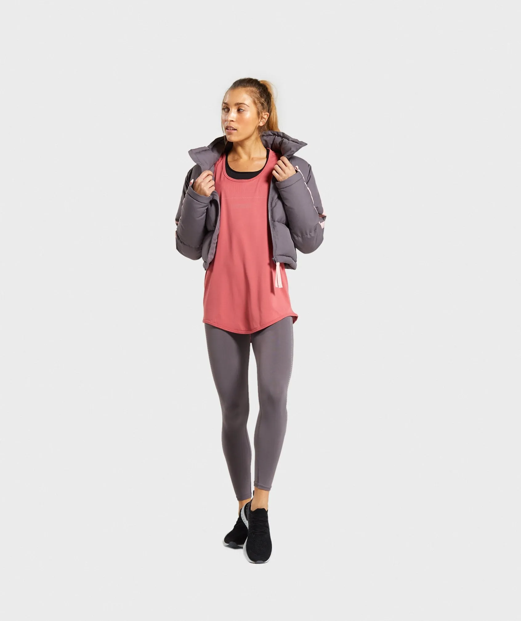 Gymshark Breeze Lightweight Seamless Vest - Rose Slate