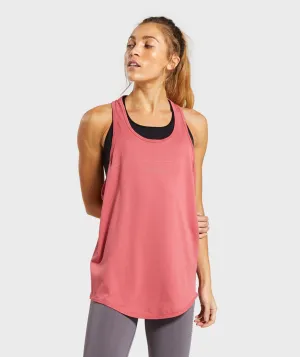 Gymshark Breeze Lightweight Seamless Vest - Rose Slate