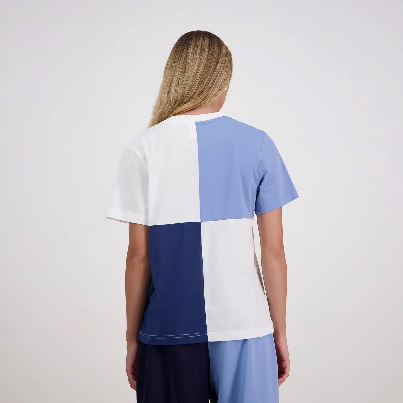 Harlequin Women Block Tee H1 24 - blue