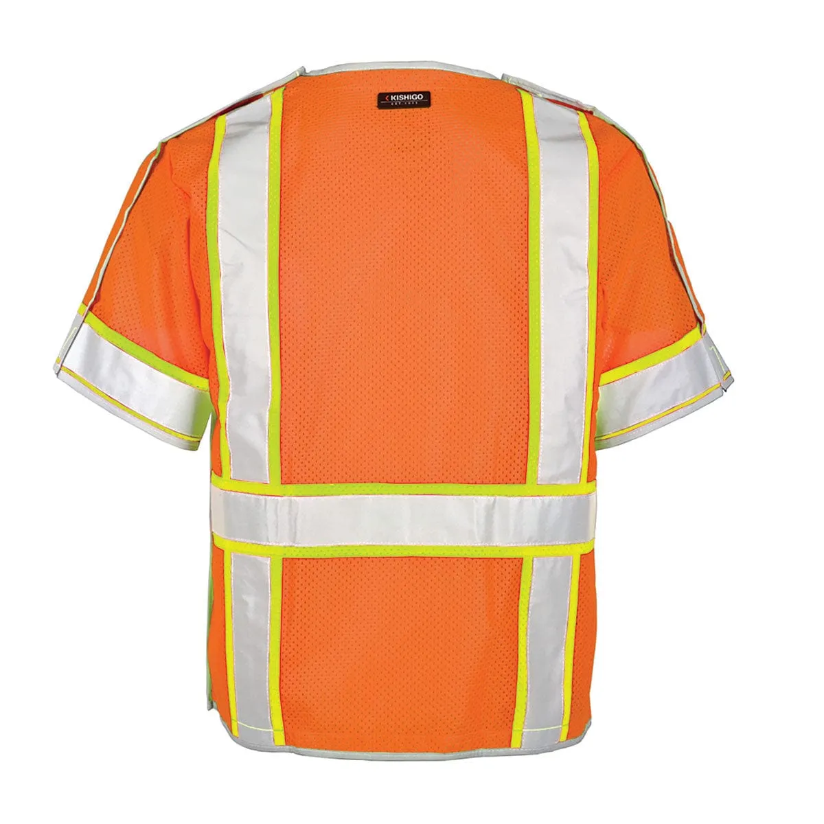 Kishigo Brilliant Series ANSI Class 3 Breakaway Hi-Vis Safety Vest