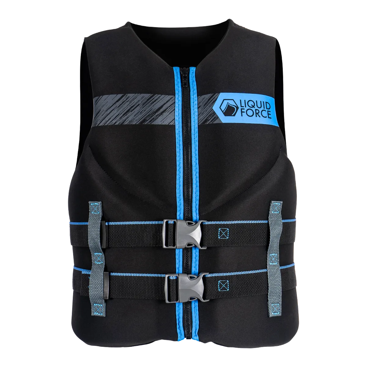 Liquid Force 2025 Hinge Mens CGA Vest Classic- Black/Blue