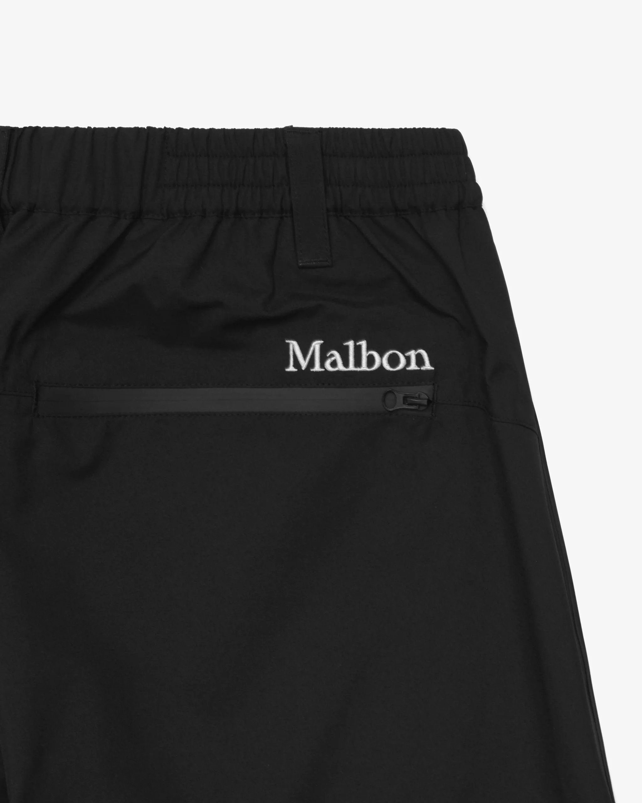 Malbon Golf Linden Rain Pant - BLACK