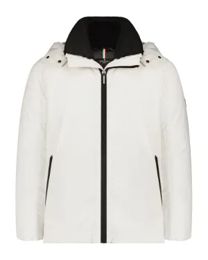 Men's Après-Ski Parka with Detachable Shearling Lamb Trim