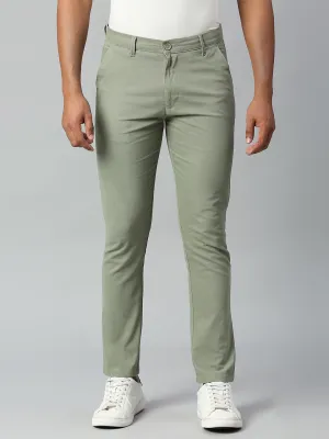 Men's Sage Tapered Fit Cotton Chinos