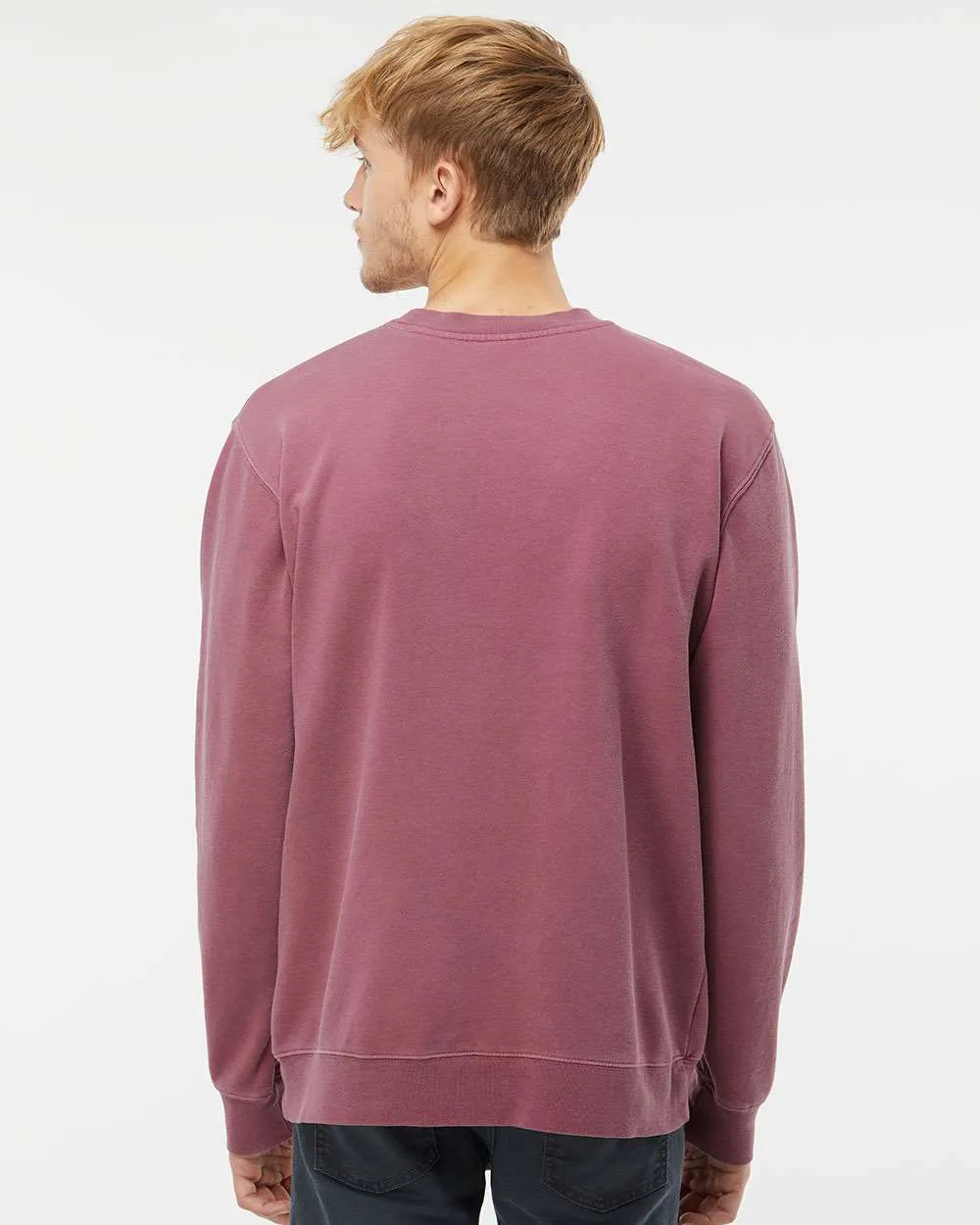 Midweight Pigment-Dyed Crewneck Sweatshirt