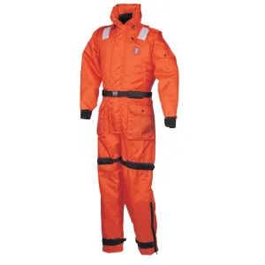 Mustang Deluxe Anti-Exposure Coverall  Work Suit - Orange - XL