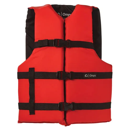 Onyx Adult General Purpose Life Jacket - 4 Pack