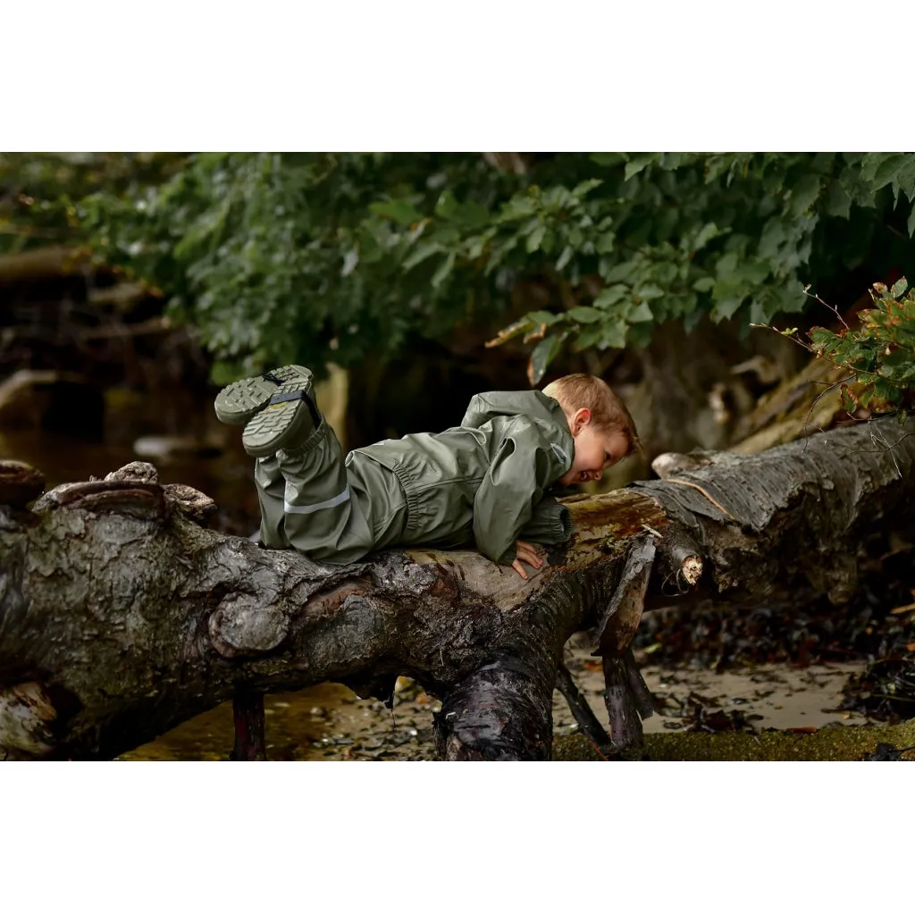 PU Rain Pants - Dusty Olive