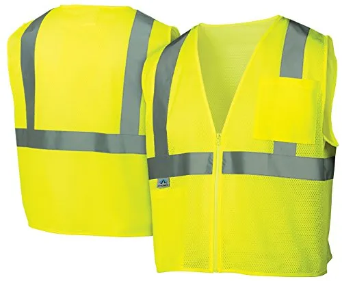 Pyramex RVZ2110 Lumen X Class 2 Safety Vest with Zipper