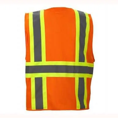 Pyramex Type R - Class 2 Hi-Vis Lime Safety Vest