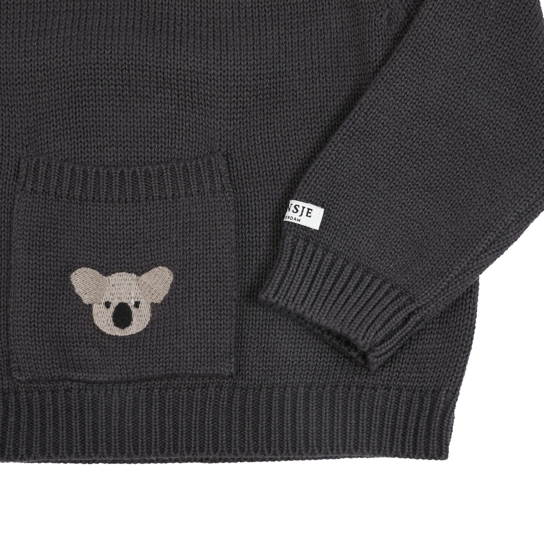 Qoeke Sweater | Koala | Cloudy Grey